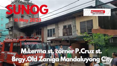 Live now: Sunog sa Mandaluyong, Old Zaniga st.(5:45 pm).